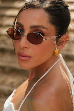 Mila - gold/brown